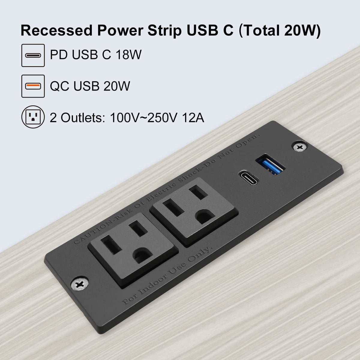 4 LEAF desktop power station with two outlets supporting up to 1500W.