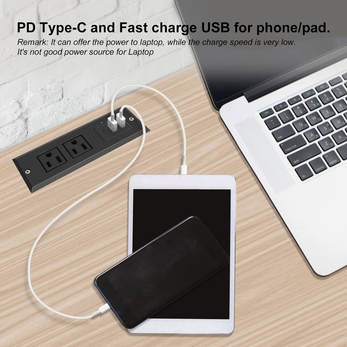4 LEAF USB-A 20W port for quick device charging
