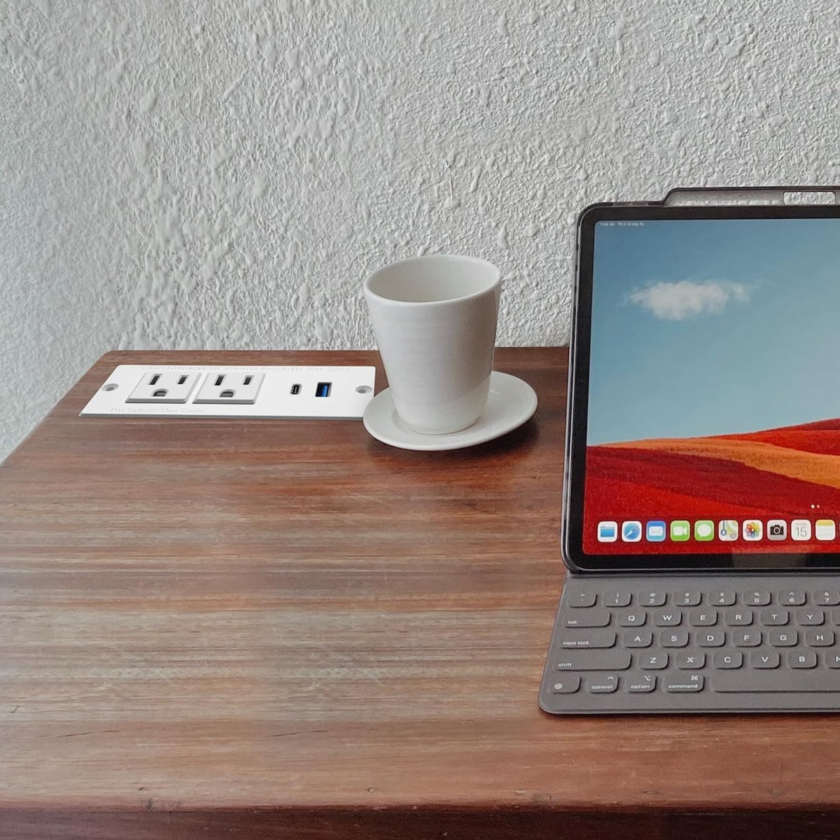 Ideal for desks, cabinets, nightstands, and kitchen islands.
