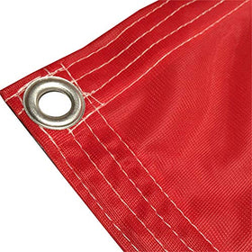4LessCo fabric texture close-up showing screen-printed color durability