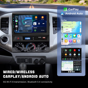 4uAuto 9-inch touchscreen dashboard view emphasizing clear visuals and easy controls
