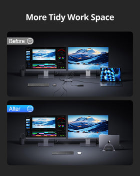 4URPC dock USB and card readers, fast 5Gbps and SD transfers