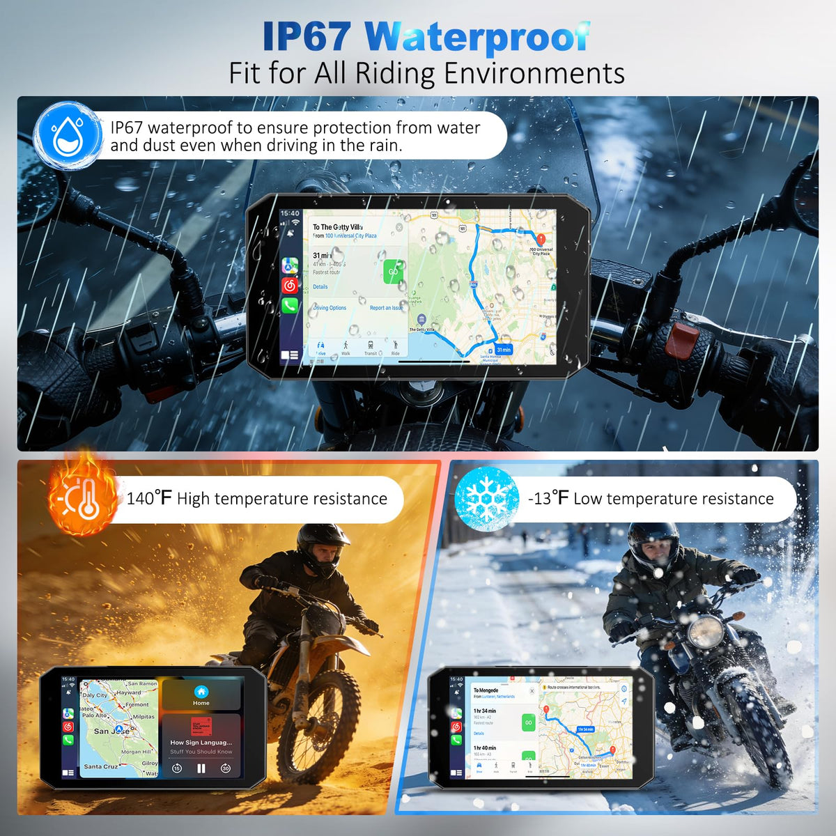 52HZ OTA updates keep navigation and features current via wifi