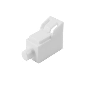 5er Link Technology cap fitted on LC connector reduces contamination