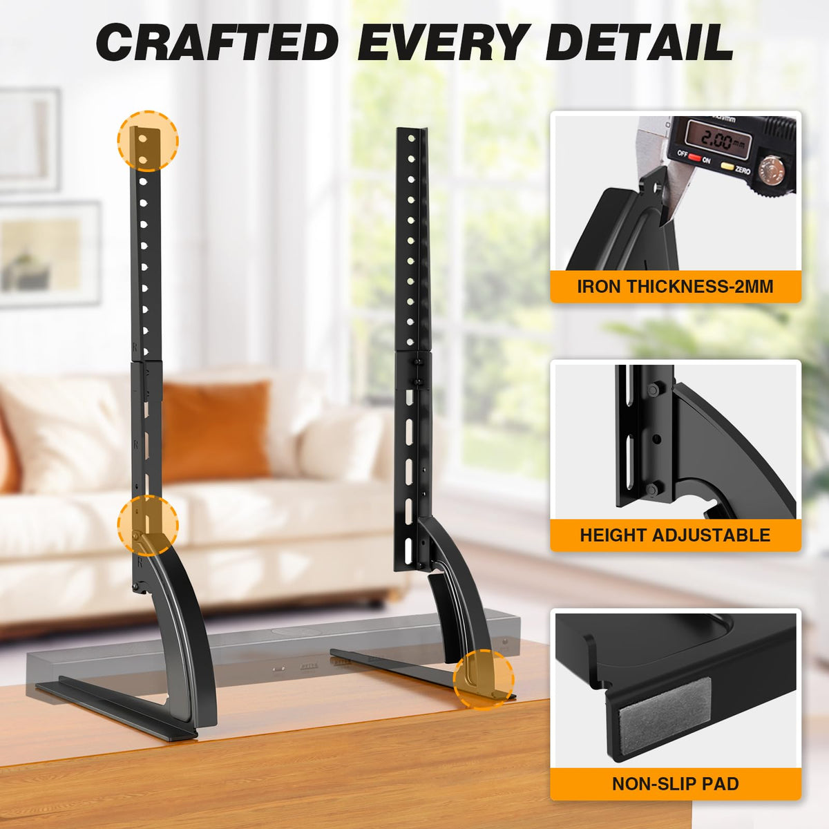 5Rcom height adjustment demonstration shows simple three-level positioning