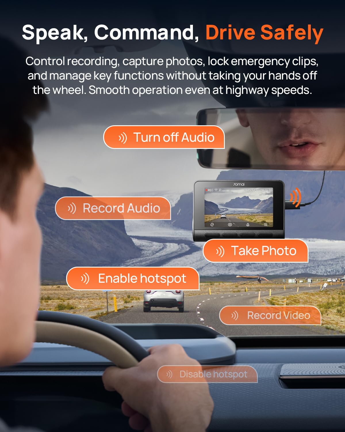 70mai 24h parking mode protects your vehicle while parked