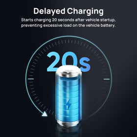 70mai dash cam battery pack powering a parked vehicle for extended surveillance up to 30 hours