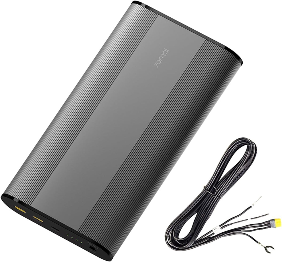 70mai dash cam battery pack 96Wh showing compact LiFePO4 power for reliable parking surveillance