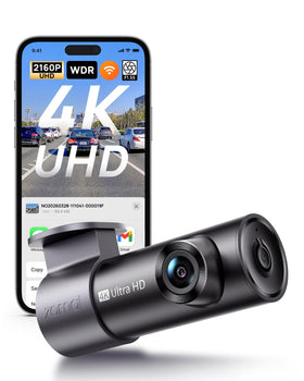 70mai M310 Plus front dash cam 4K clarity for daytime footage.