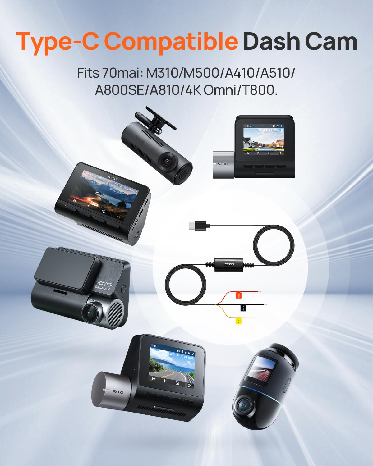 70mai UP03 packaging with warranty card ensuring support and peace of mind