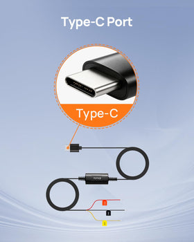 70mai UP03 Type-C output close-up delivering stable 5V/2.4A to dash cam