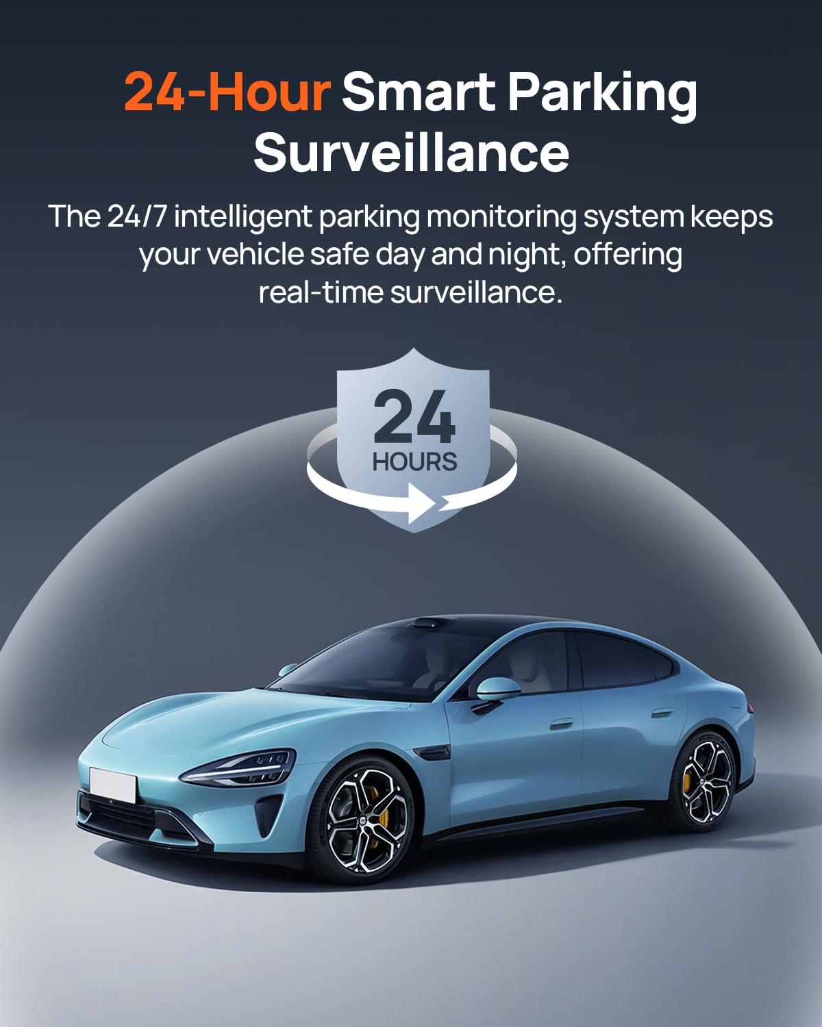 70mai UP05 sends instant app alerts for events and collisions