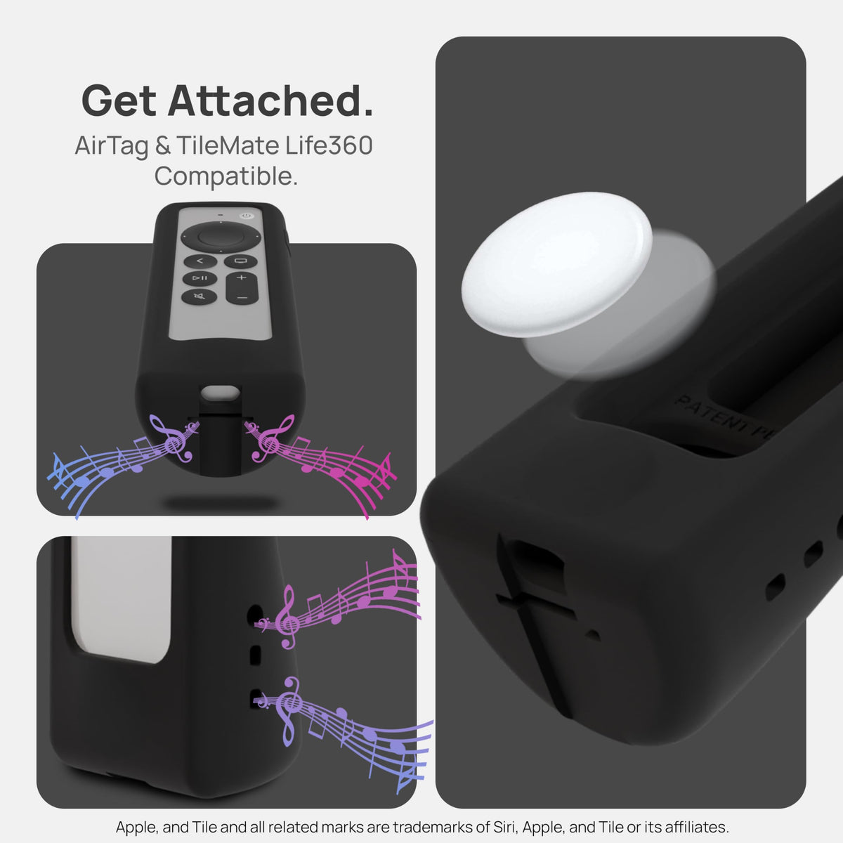 73andsunny GripStand supports AirTag compatibility for easy remote location