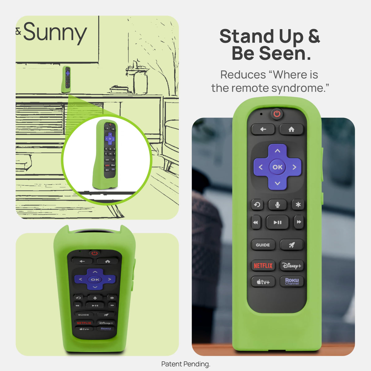 73&Sunny GripStand includes AirTag and Tile Mate slot for location tracking.