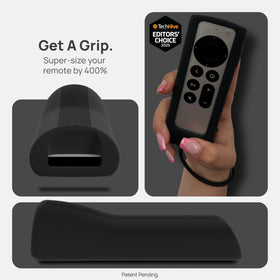 73andsunny GripStand scratch-resistant silicone shields Apple TV remote from scratches