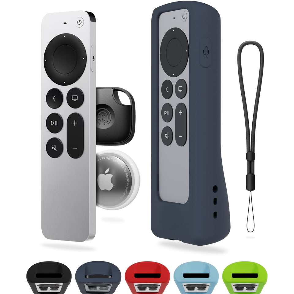 73&Sunny GripStand stand-up design keeps the Apple TV remote visible and easy to grab.