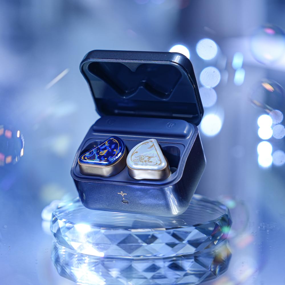 HOYOVERSE earphones gift box opened, highlighting premium unboxing experience.