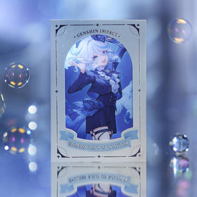 HOYOVERSE Genshin packaging art on earphones box enhances gift appeal.