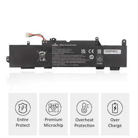 A AMANDA SS03XL battery side contacts for easy installation