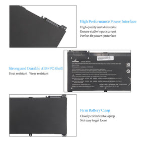 A Amanda BI03XL battery in HP Pavilion X360 demonstrates easy compatibility