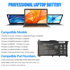 Packaging and safety seals on the HT03XL battery