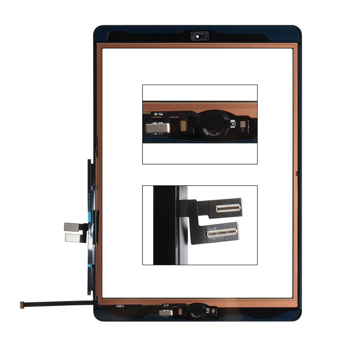 A-MIND technician installing digitizer demonstrating correct procedure