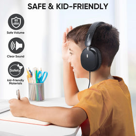 A+ Scholars close-up of soft ear cushion highlighting comfort for long lessons