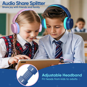 A+ Scholars over-ear kids headphones designed for comfortable wear