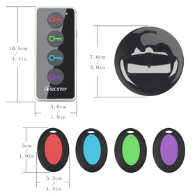 A-SZCXTOP battery included ensures longer usage between changes.