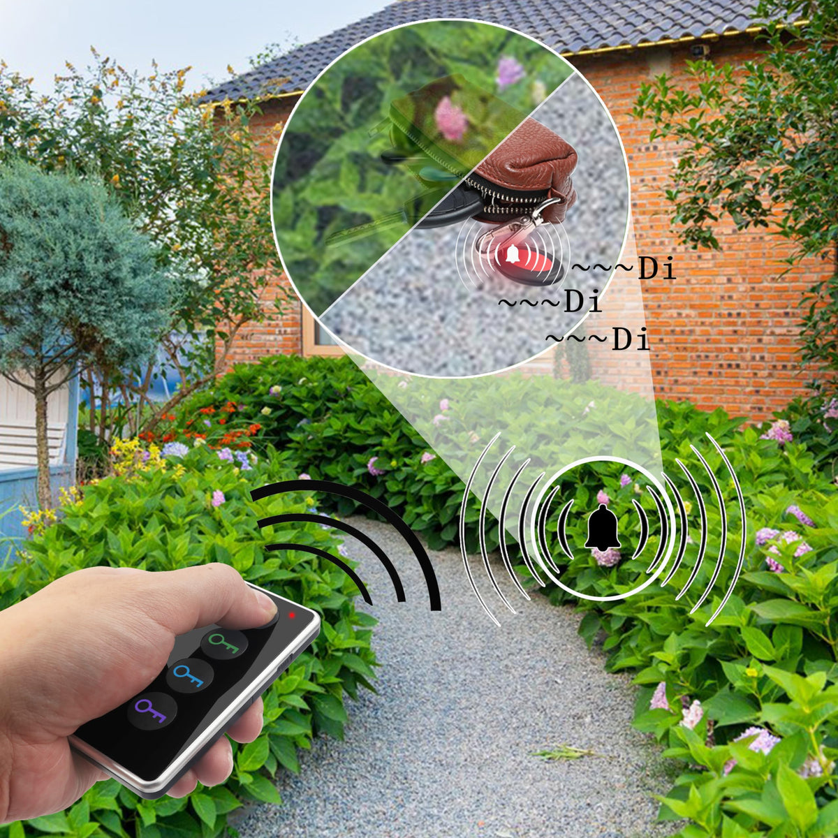 A-SZCXTOP luggage tracker aids fast bag recovery.