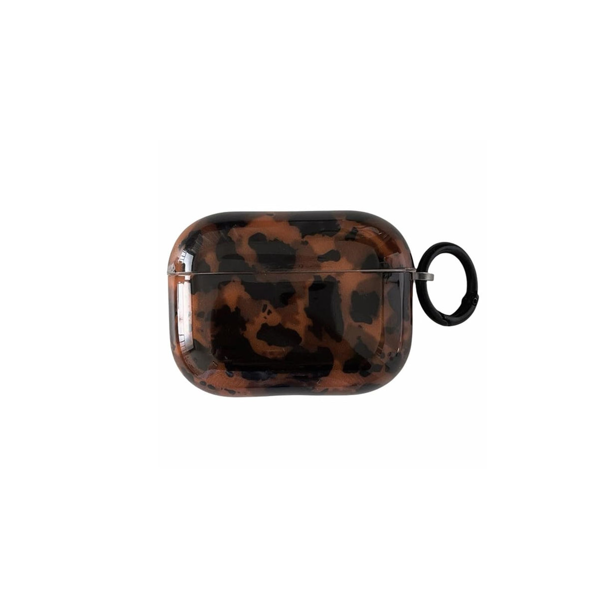 aaknhen leopard cheetah print case for AirPods 4th Gen, stylish protection on the go