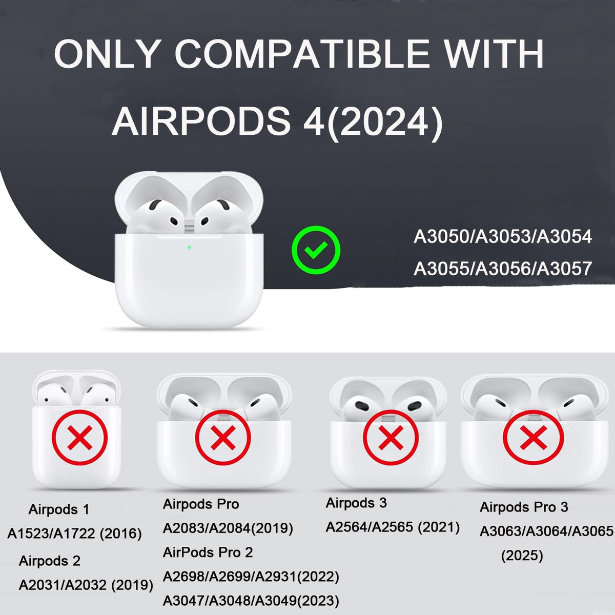 aaknhen tortoiseshell pattern case for AirPods 4th Gen, easy grip and everyday use