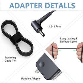 aarleduu 65W charger for IdeaPad series supports broad Lenovo use