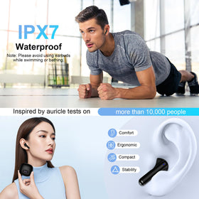 ABCPOW earbuds offer up to 8 hours of playback per charge