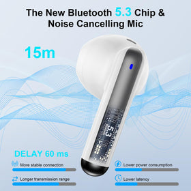 ABCPOW compact charging case design fits easily in pockets