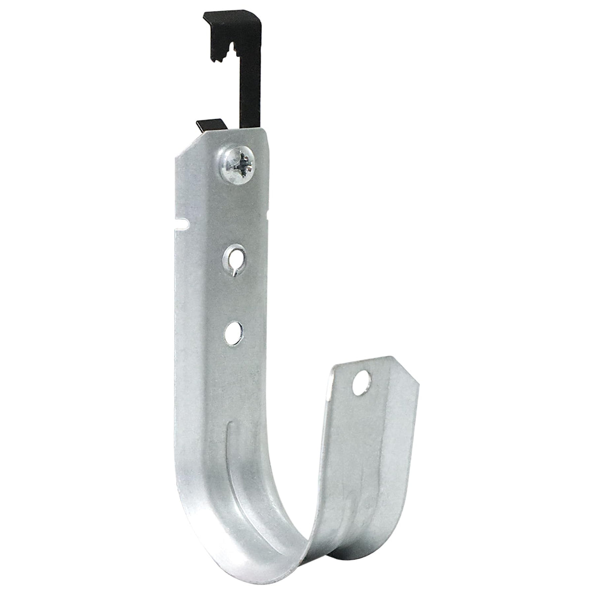 Abeicy 2-inch J-hooks front view showing 20-pack and bat-wing clips for easy installation
