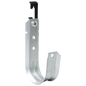Abeicy 2-inch J-hooks front view showing 20-pack and bat-wing clips for easy installation