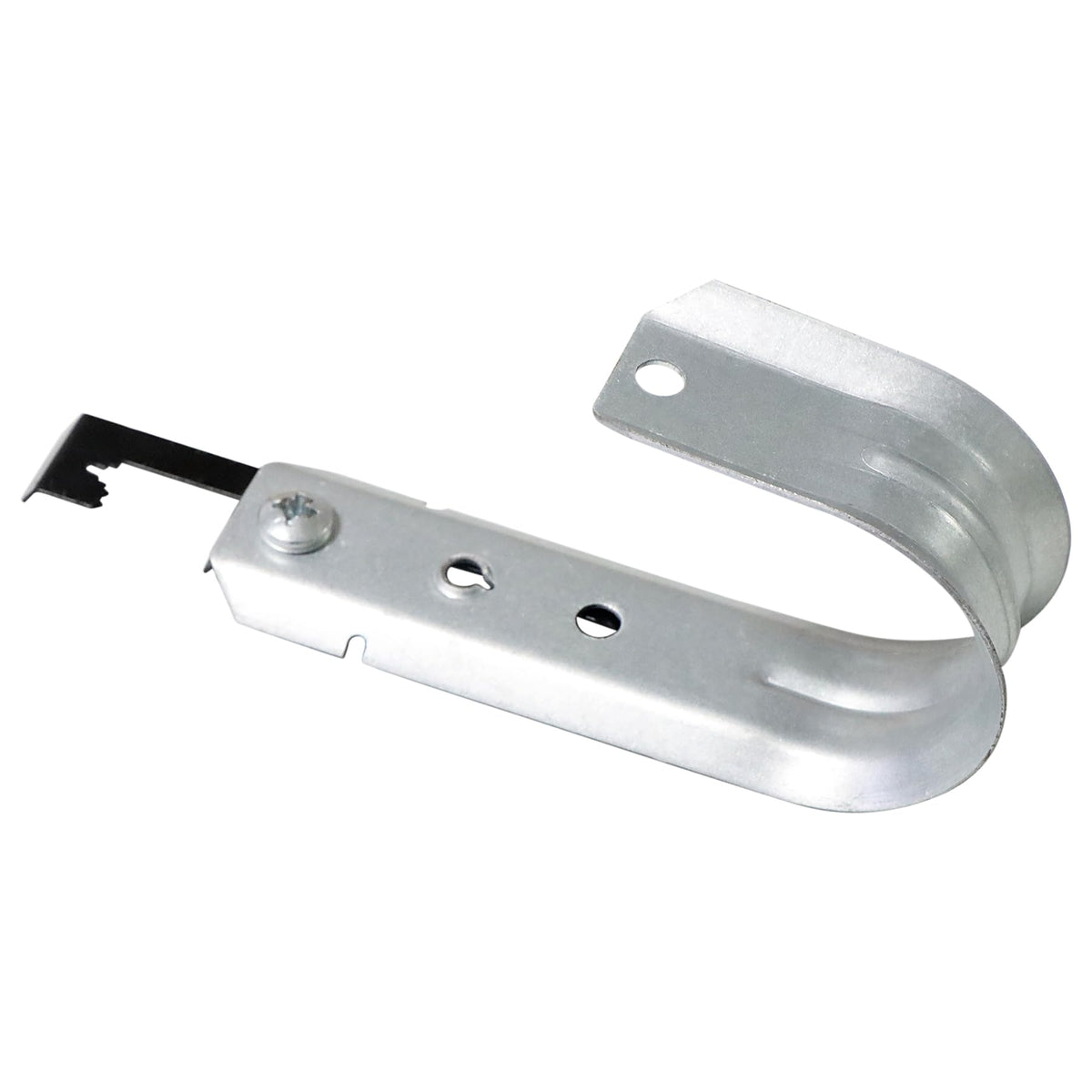 Abeicy W-clip engaged on ceiling grid wire demonstrating quick secure attachment