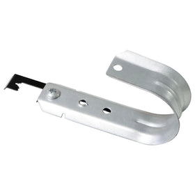 Abeicy W-clip engaged on ceiling grid wire demonstrating quick secure attachment