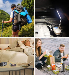 ABFOCE built-in power bank to charge a phone during activity
