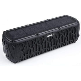 ABFOCE Solar Speaker under sun charging for extended outdoor listening