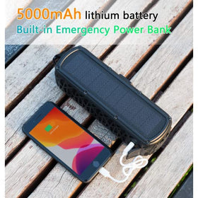 ABFOCE speaker with LED flashlight for low light moments