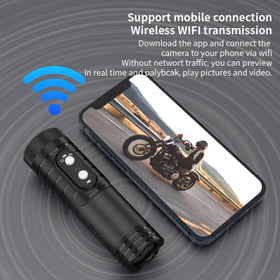 ABLEBRO X68 SOLO secured on helmet showcasing safe hands-free filming for sports