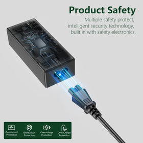 Ablisda 45W Acer Aspire 5 A514-55 charger cable close-up for reliable compatibility.