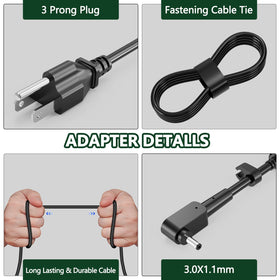 Ablisda 45W Acer Aspire A315-24P charger side view for portable use.