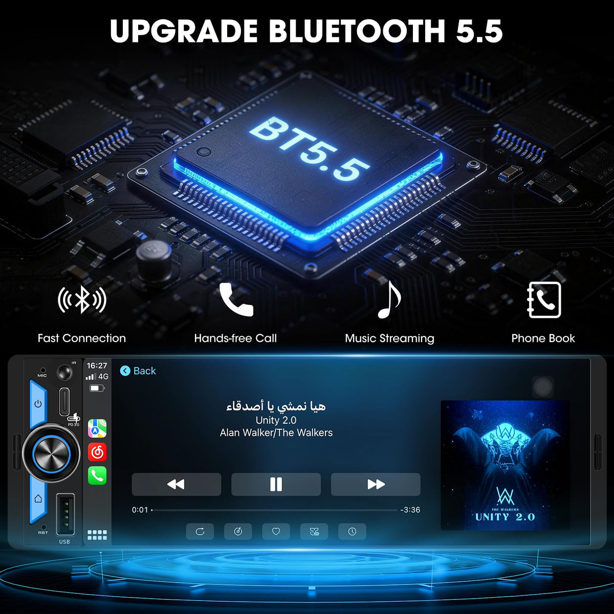 ABSOSO USB C PD3.0 port for fast device charging
