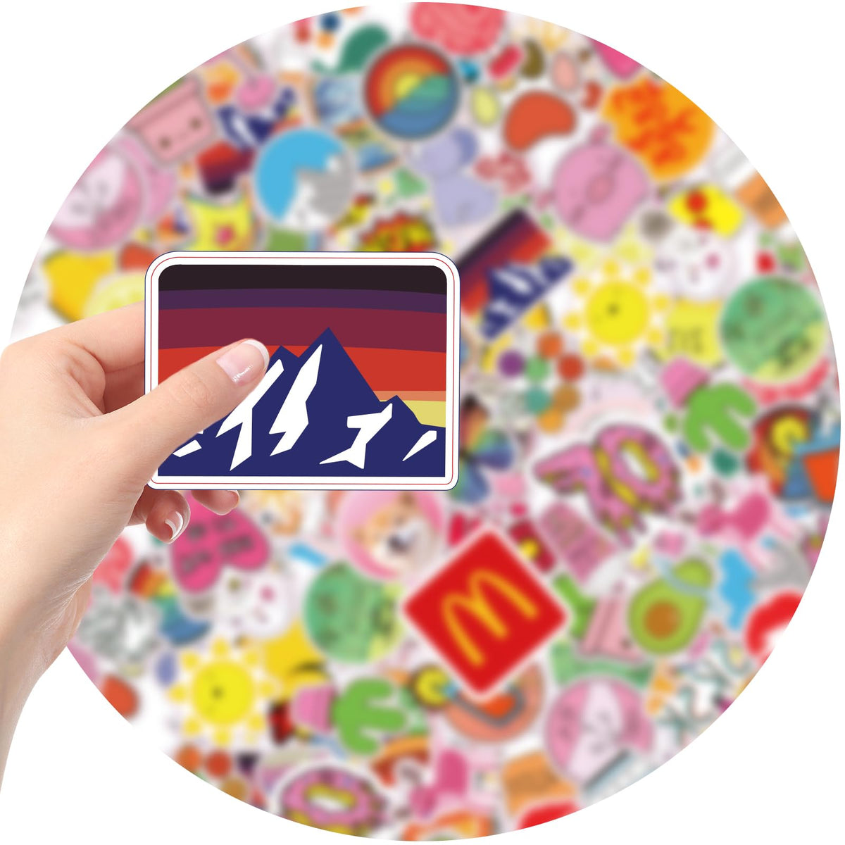 Abstor stickers on laptop for stylish customization and long-lasting adhesion.