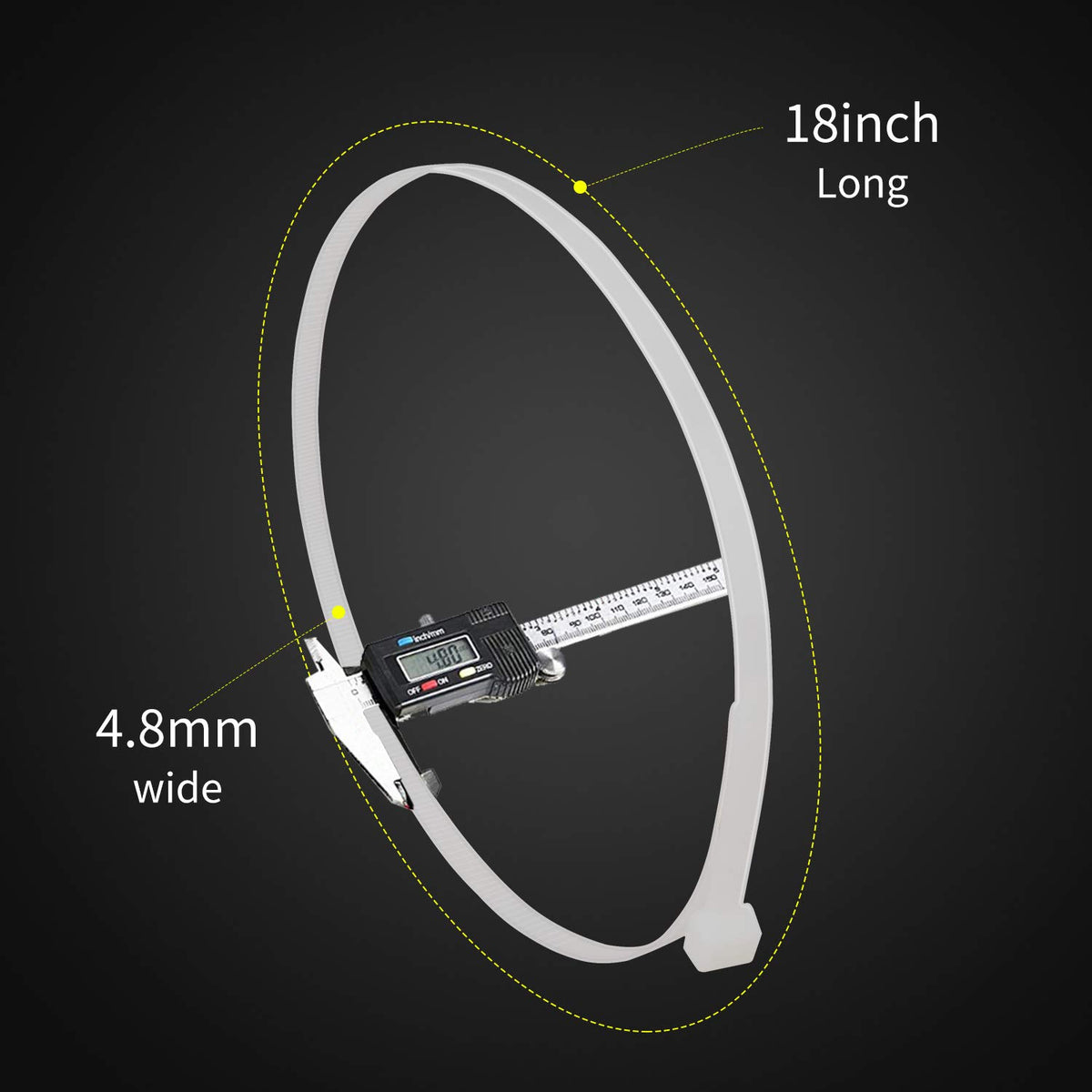 ABSupus cable management solution to organize cables and secure items.