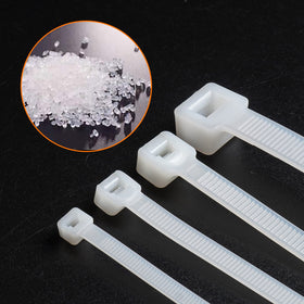 ABSupus zip tie fastening garden fence delivering reliable outdoor hold