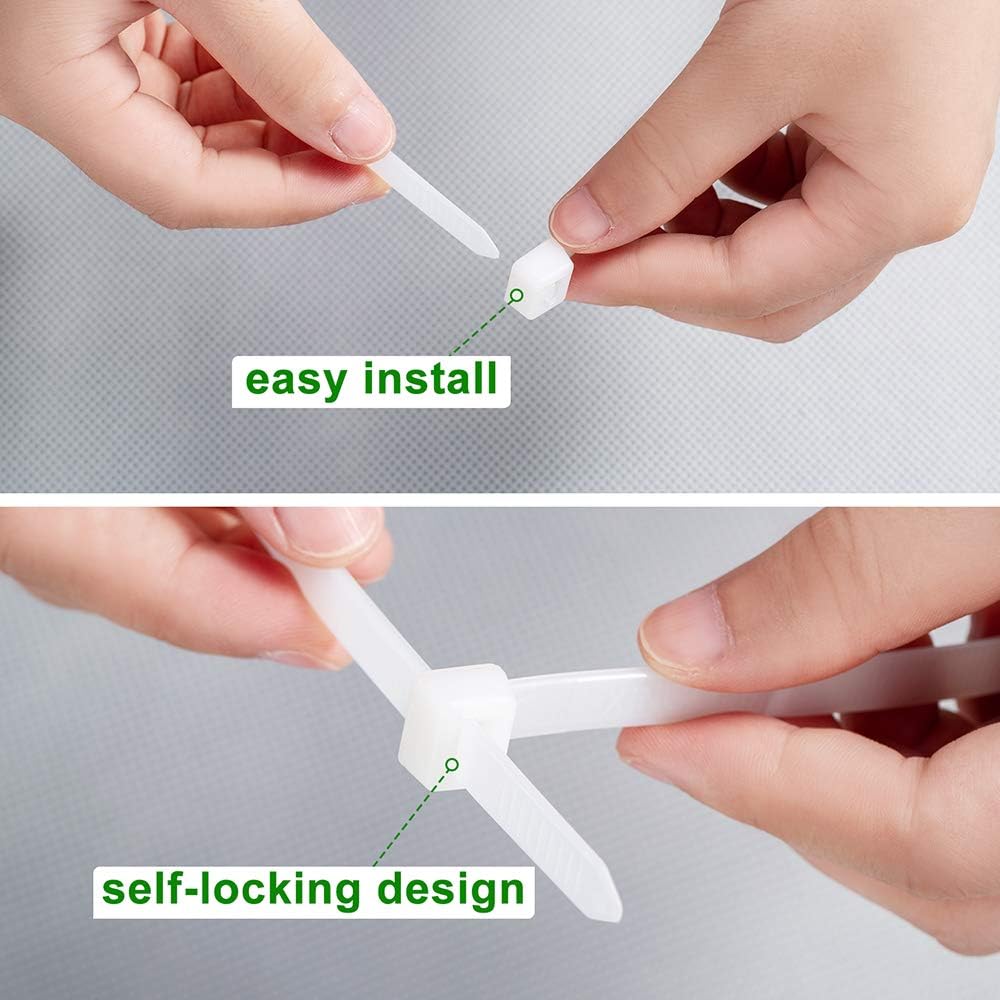 ABSupus self-locking cable tie with quick fastening